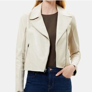 Theory Leather New Moto Jacket
